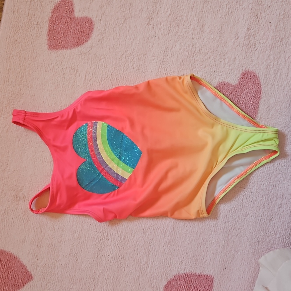 Girls one piece swim